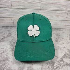 Black Clover Live Lucky Premium Green Hat Men L/XL Stretch Fitted 3D Embroidery